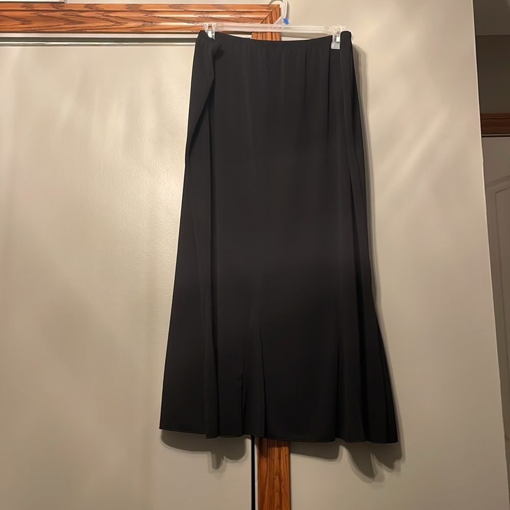 Cato Black A-line Flared skirt